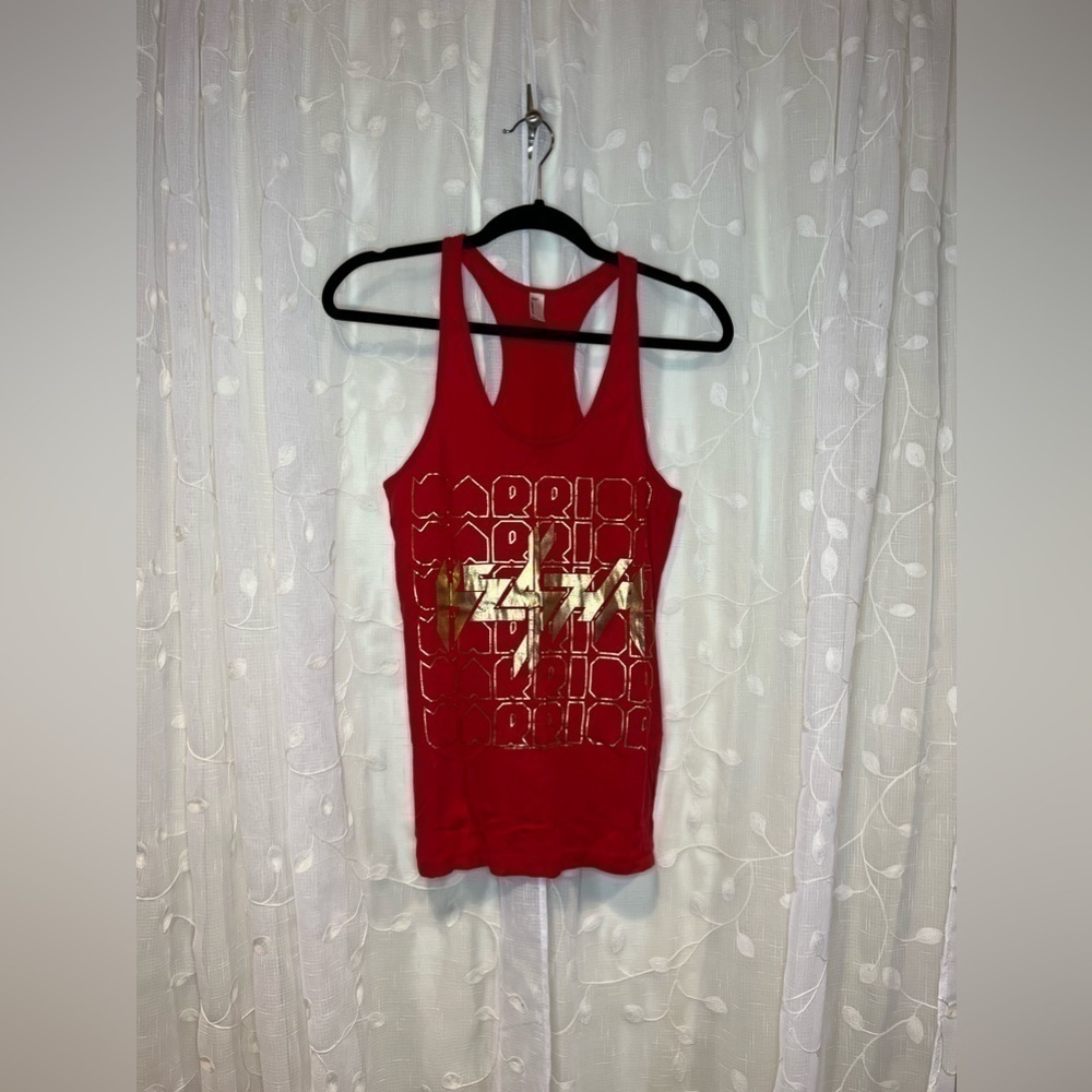 𝅺kesha Warrior Racerback Tank Top, Size Medium